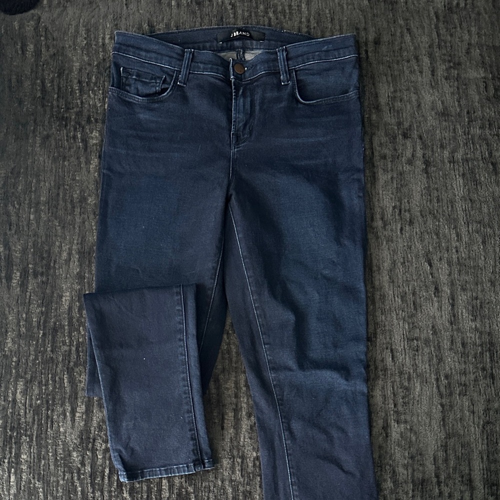 J Brand Women's Midnight Blue Skinny Jeans